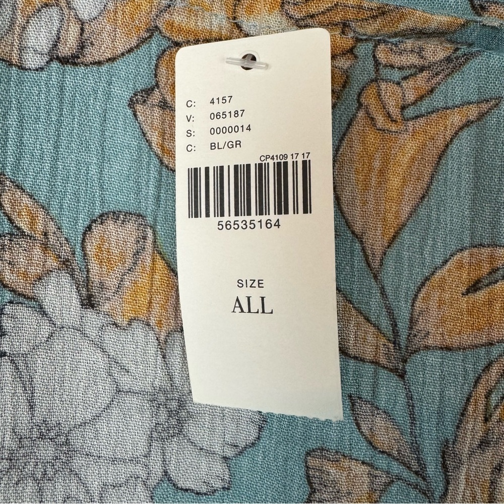 NWT Anthropologie Andersen & Lauth Zoe Leopard-Trimmed Kimono Size All One Size - Picture 7 of 11